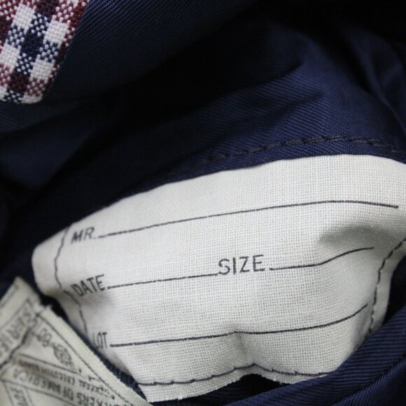 Hart Schaffner & Marx Blazer Jacket Mens Large Multicolor Plaid Two Button Front - Picture 9 of 11